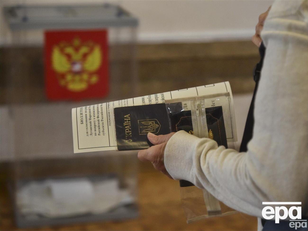 Організацією виборів на окупованих територіях займається управління президента РФ із внутрішньої політики, для якого "зараз це головне завдання", кажуть джерела