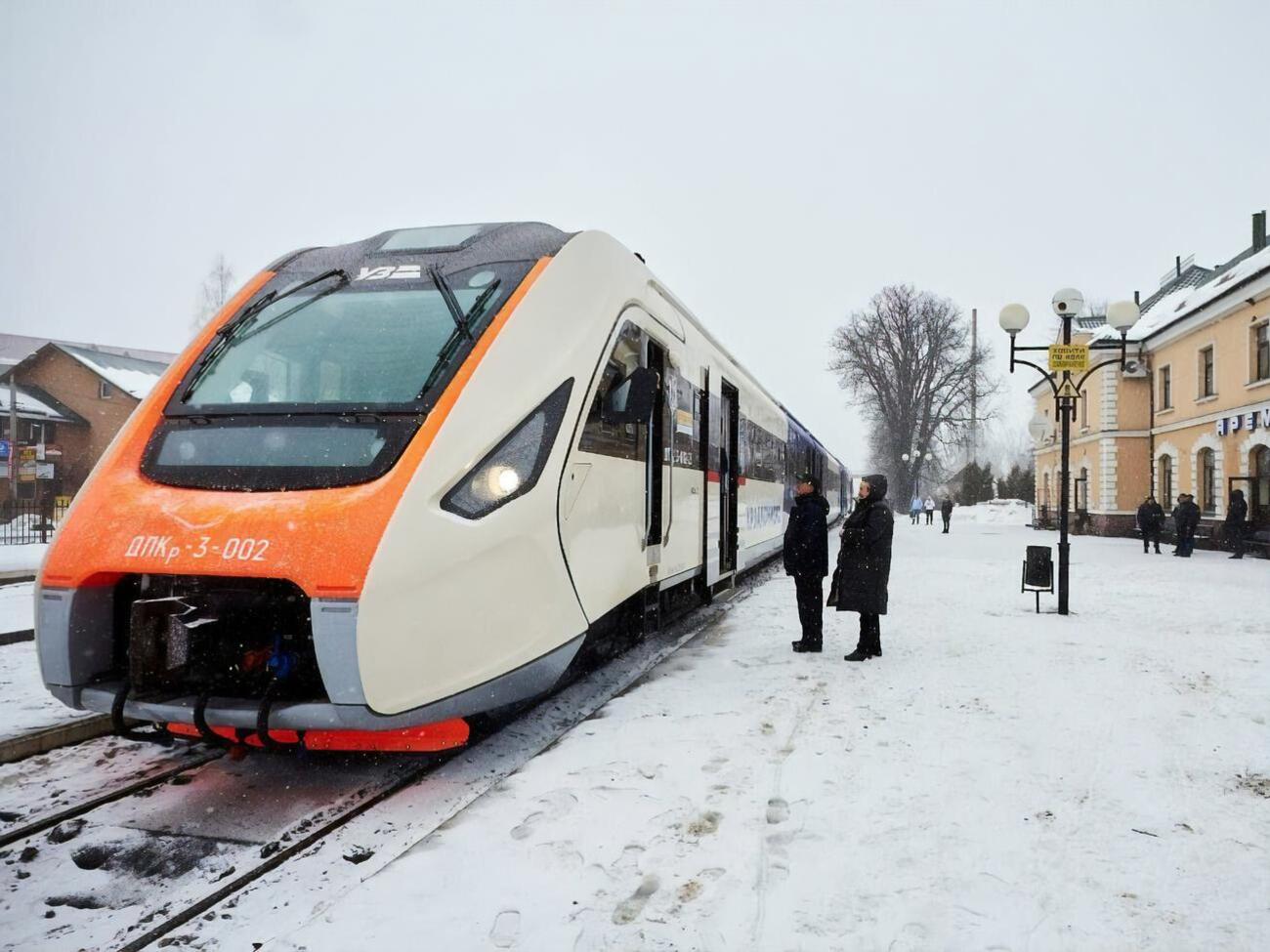 Поїзд ходитиме 30-го, 31 грудня, 6-го, 7-го і 8 січня