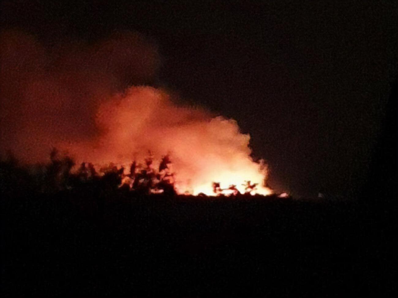 Олешки сегодня попали под обстрелы