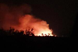 Олешки сегодня попали под обстрелы