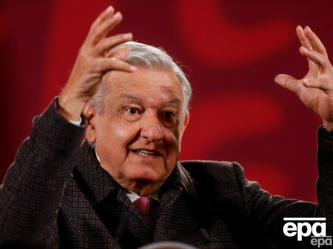 Обрадор говорит, что наркокартели пытаются завоевать доверие населения