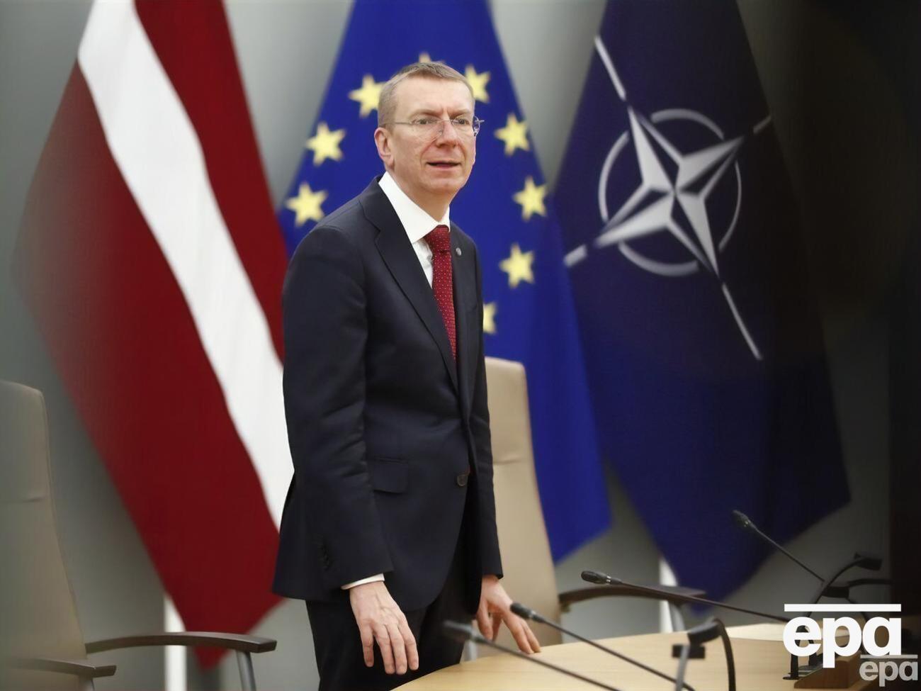 Ринкевичс: Только Украина имеет право решать, когда, где и на каких условиях российскую агрессию можно считать прекращенной