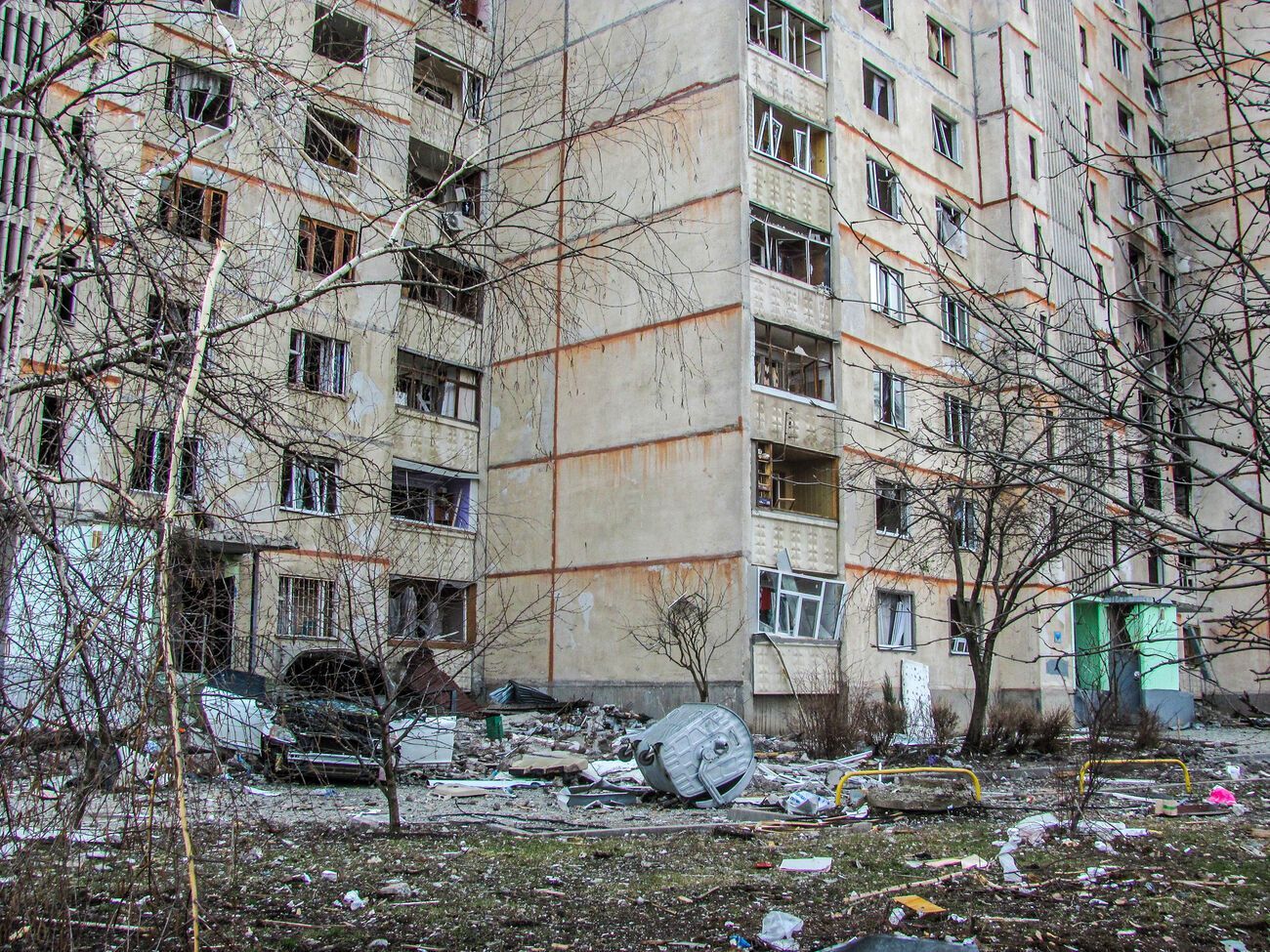 По информации харьковского гарнизона, по Харькову ударили ракетами С-300