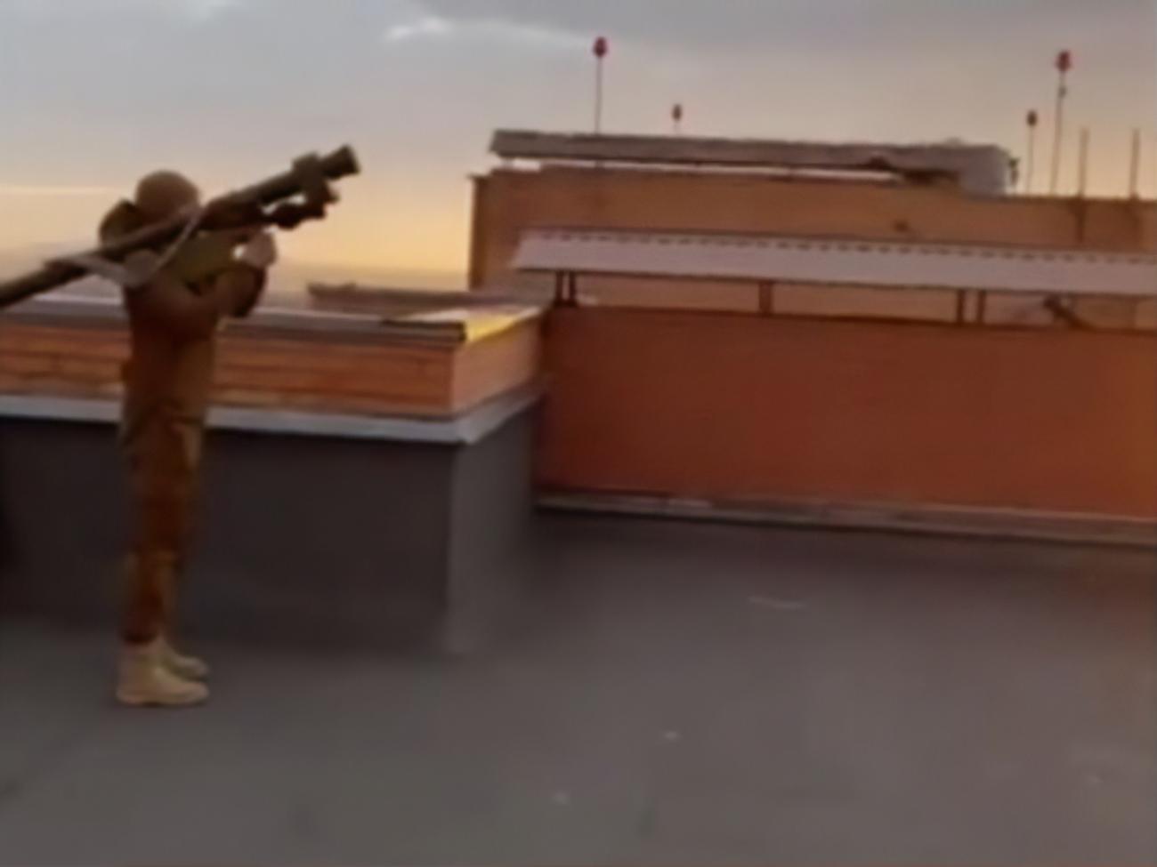 В НГУ показали, как сбили ракету