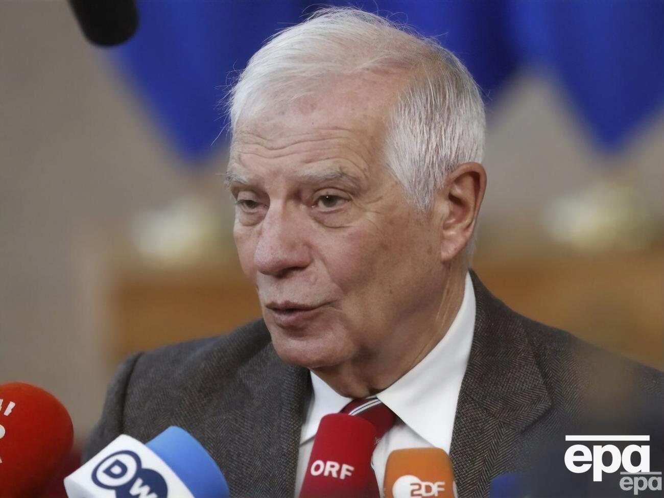 Боррель: Наша підтримка України триватиме, не слабшаючи