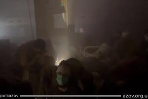 Медики на "Азовстали" "делали все, что могли, и даже больше", подчеркнул Дутчак. На фото – госпиталь на заводе после удара РФ 28 апреля, в результате которого там рухнула операционная