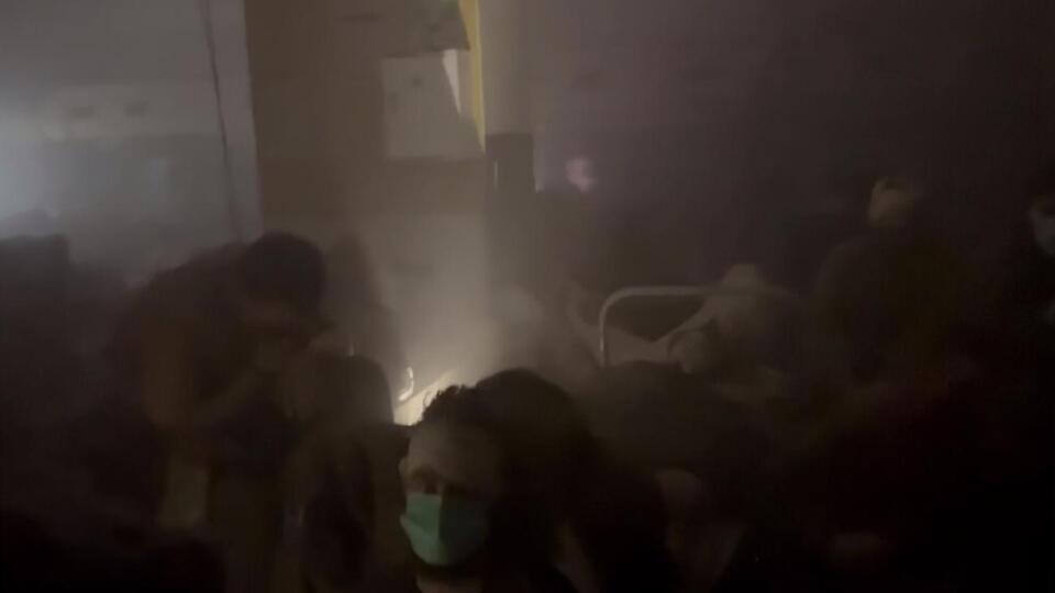 Медики на "Азовсталі" "робили все, що могли, і навіть більше", наголосив Дутчак. На фото – шпиталь на заводі після удару РФ 28 квітня, внаслідок якого там обвалилася операційна