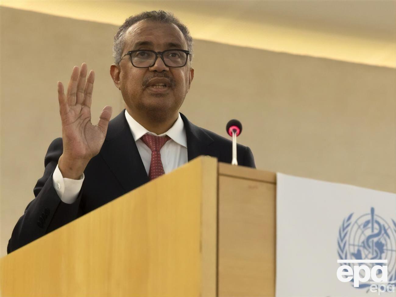 За словами гендиректора ВООЗ, світ уже набагато ближчий до того, щоб оголосити про завершення надзвичайної фази пандемії