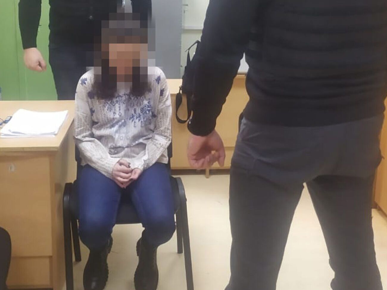 Подозреваемая находится под стражей