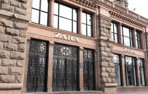 Триповерховий магазин Zara на Хрещатику був першим магазином Inditex в Україні