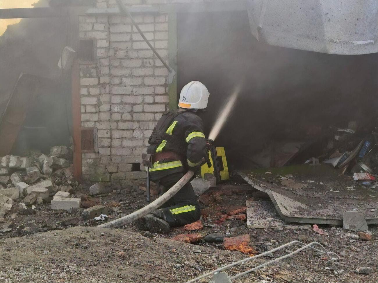 Пожежу на місці прильоту вже загасили