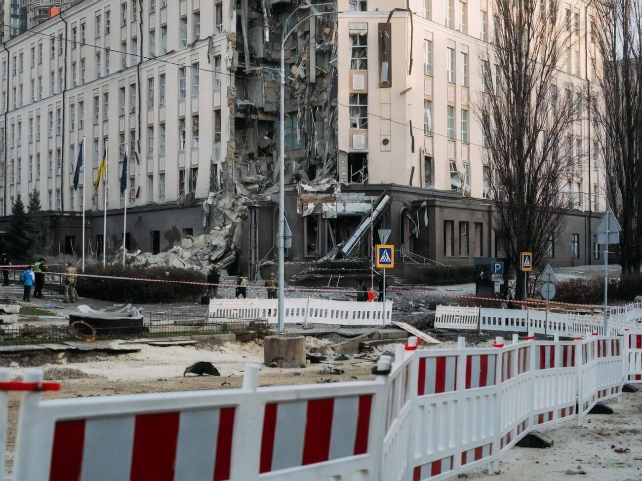Россия 31 декабря нанесла по Украине очередной массированный ракетный удар