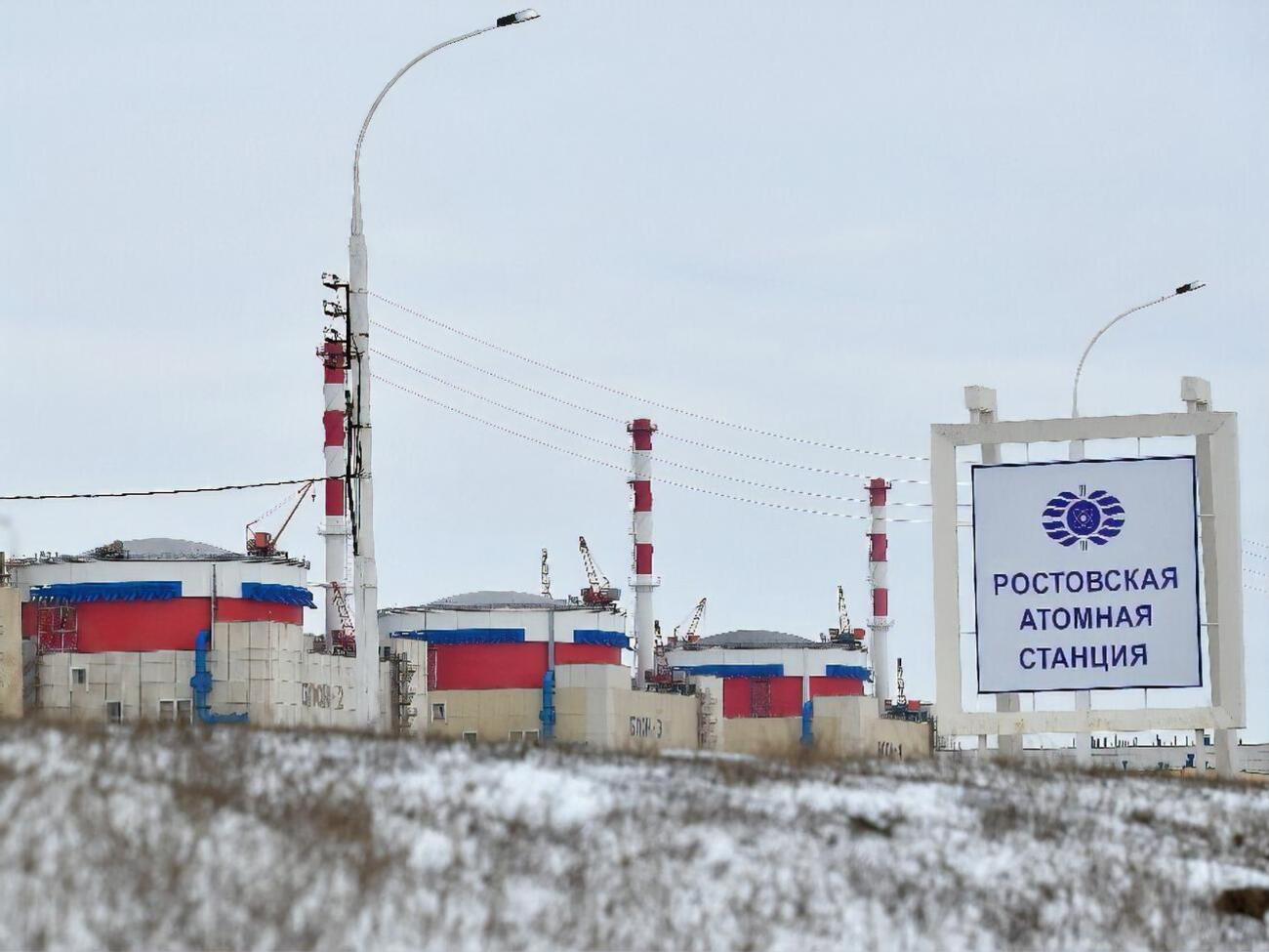 На Ростовской АЭС загорелся энергоблок, находящийся в ремонте