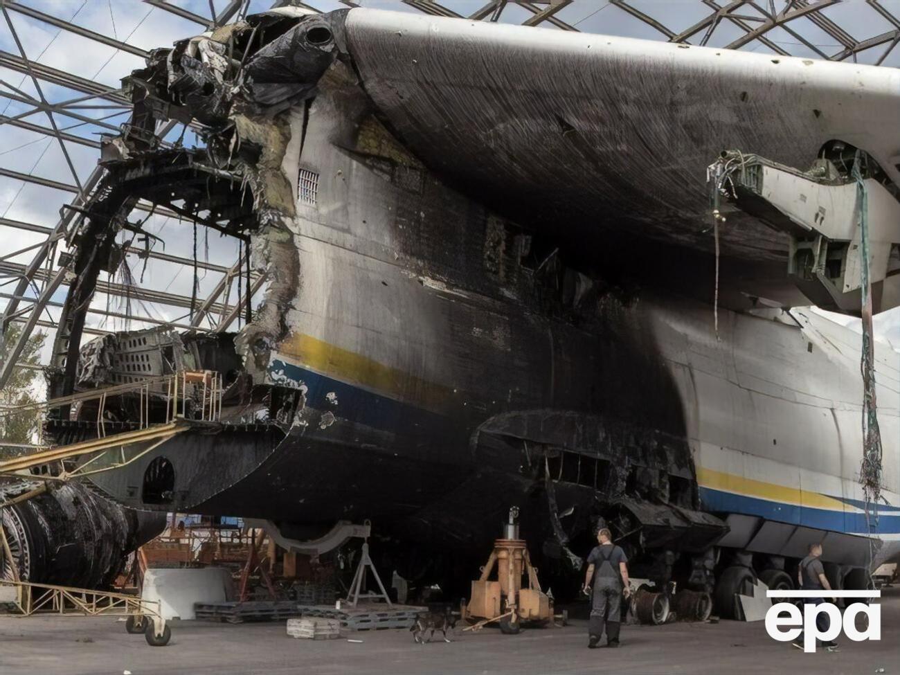 "Мрію" було знищено у перші ж дні повномасштабного вторгнення росіян