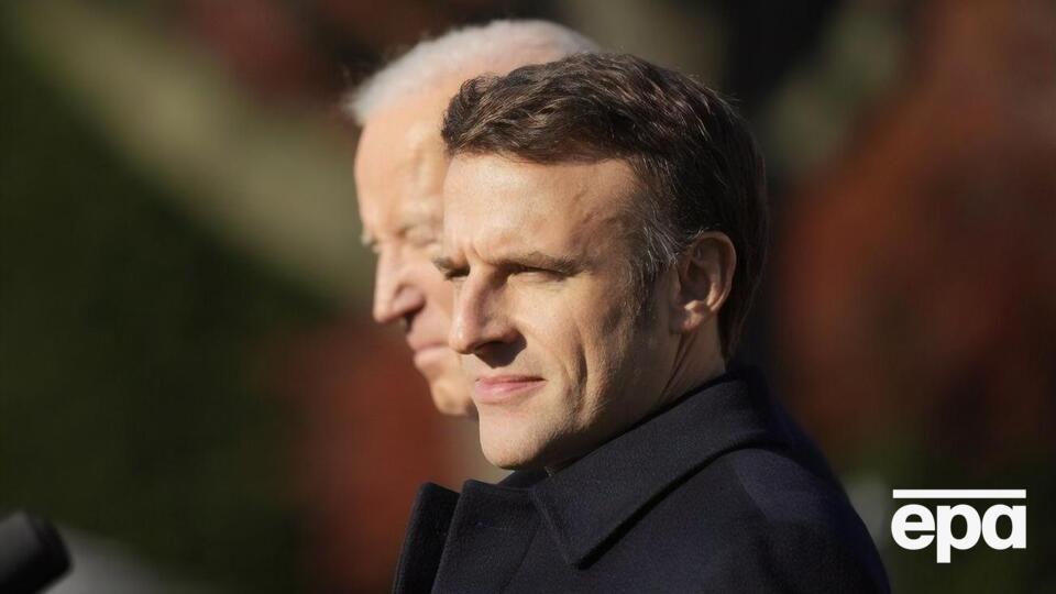 Макрон наголосив, що ракетні удари російських окупантів по цивільній інфраструктурі України є воєнним злочином