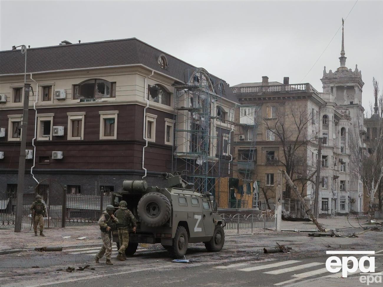 Со второй половины мая Мариуполь находится в оккупации