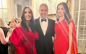 Джамала во время визита в США пообщалась с супругами Клуни о поддержке Украины