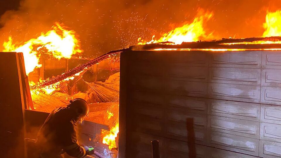 Займання сталося не через обстріли, повідомили рятувальники