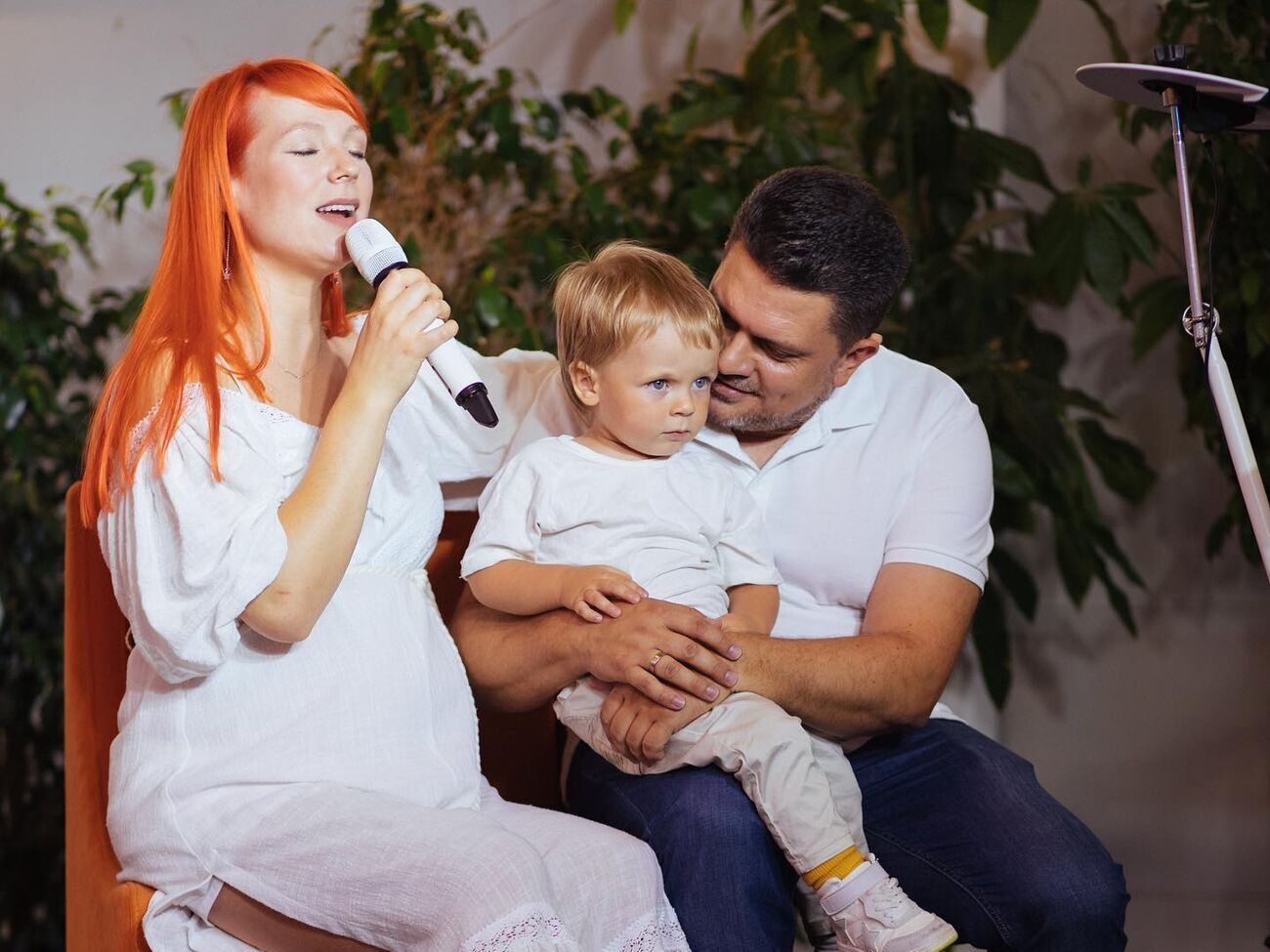 Тарабарова и Бондарь воспитывают сына и дочь, а вскоре у них родится еще один ребенок