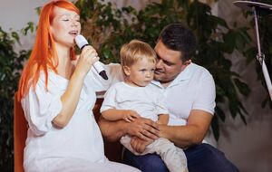 Тарабарова и Бондарь воспитывают сына и дочь, а вскоре у них родится еще один ребенок