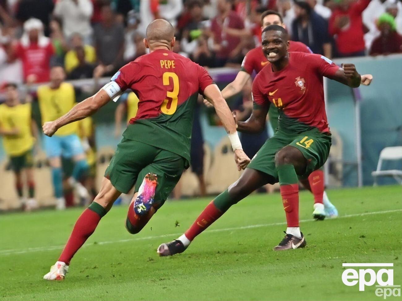 Португальцы забили шесть мячей