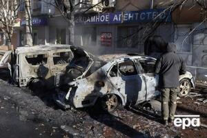 Центр Донецка попал под массированный обстрел