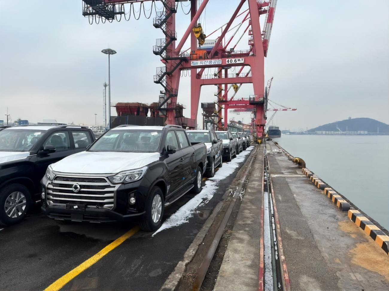 Техника отправлена из&nbsp;порта города Инчхон