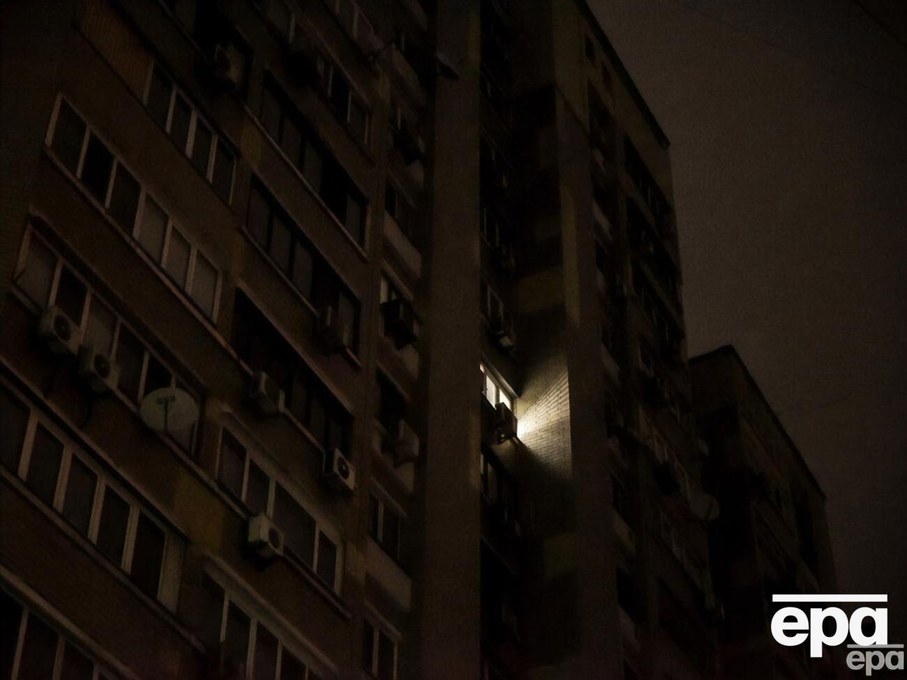 Больше всего отключений этим вечером &ndash;&nbsp;в Киеве и семи областях Украины