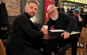 Леттерман приезжал в Киев в октябре