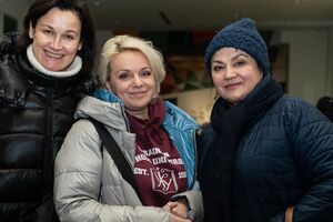 Васько и Сумская пришли на показ комедии, одну из ролей в которой сыграла Витовская