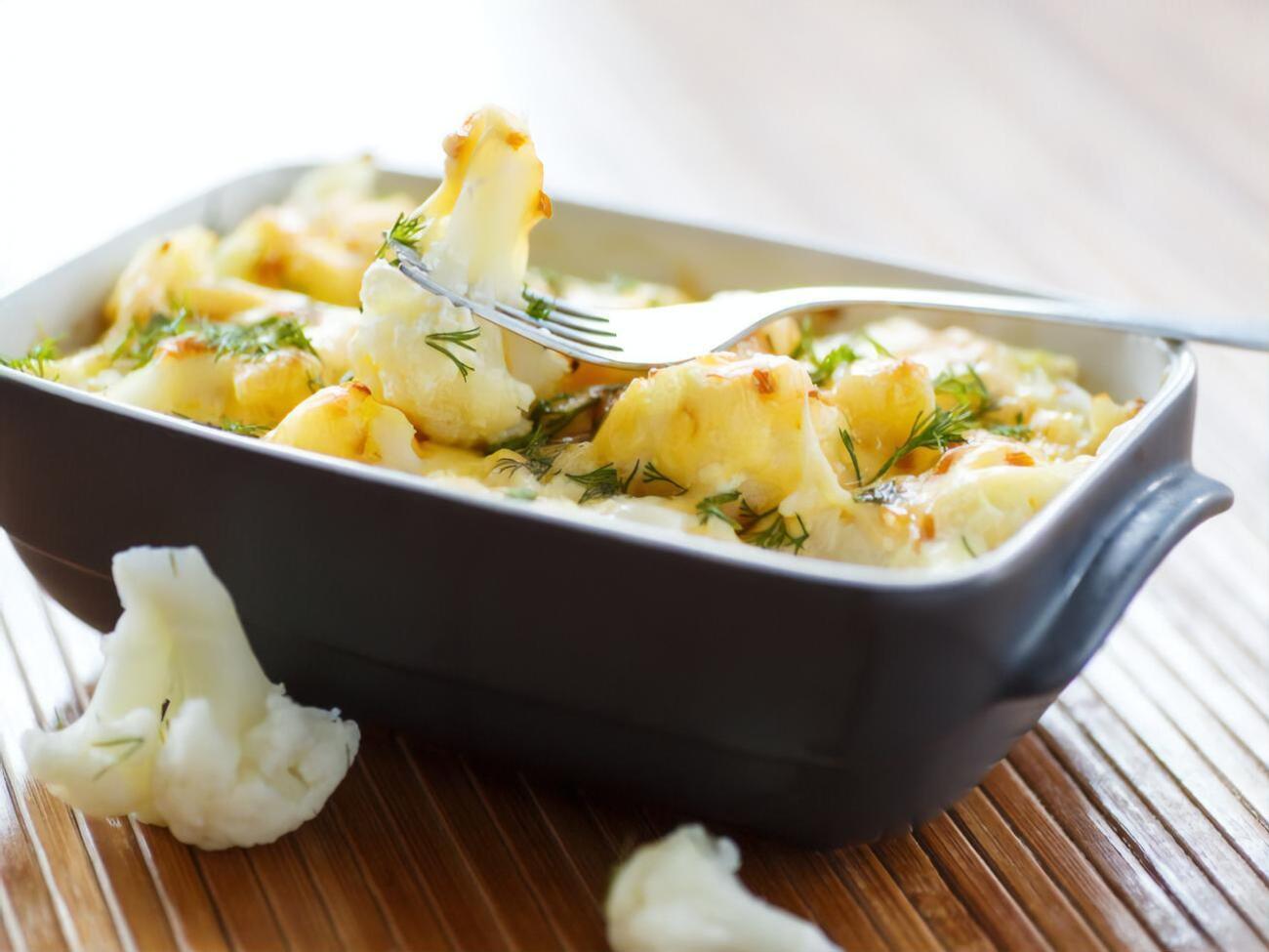 Цвітну капусту перед запіканням потрібно проварити