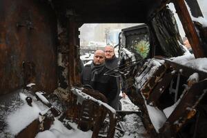 Словацька делегація відвідала Україну і пообіцяла новий пакет допомоги. На фото у центрі – міністр оборони Словаччини Ярослав Надь