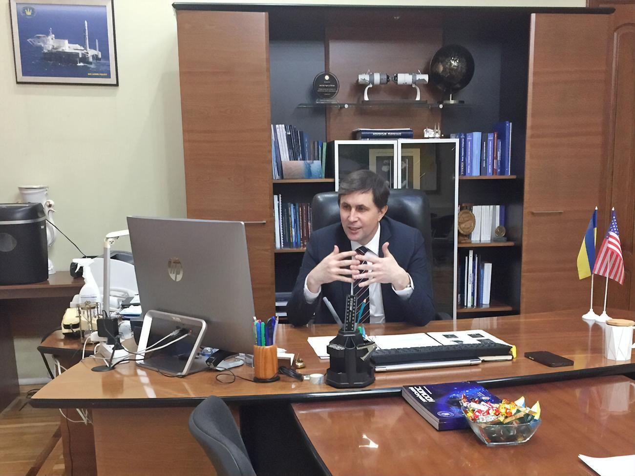 Тафтай обіймав посаду голови Держкосмосу України з лютого 2021 року