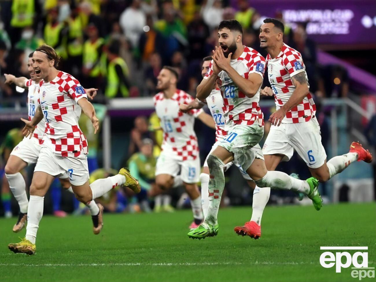 Сборная Хорватии победила команду Бразилии&nbsp;в серии послематчевых пенальти&nbsp;со счетом 4:2