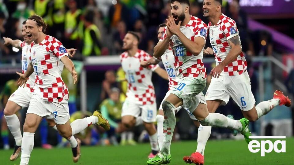 Збірна Хорватії перемогла команду Бразилії у серії післяматчевих пенальті з рахунком 4:2