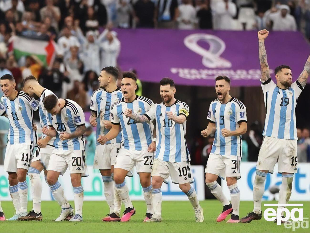 Аргентина второй вышла в полуфинал чемпионата мира