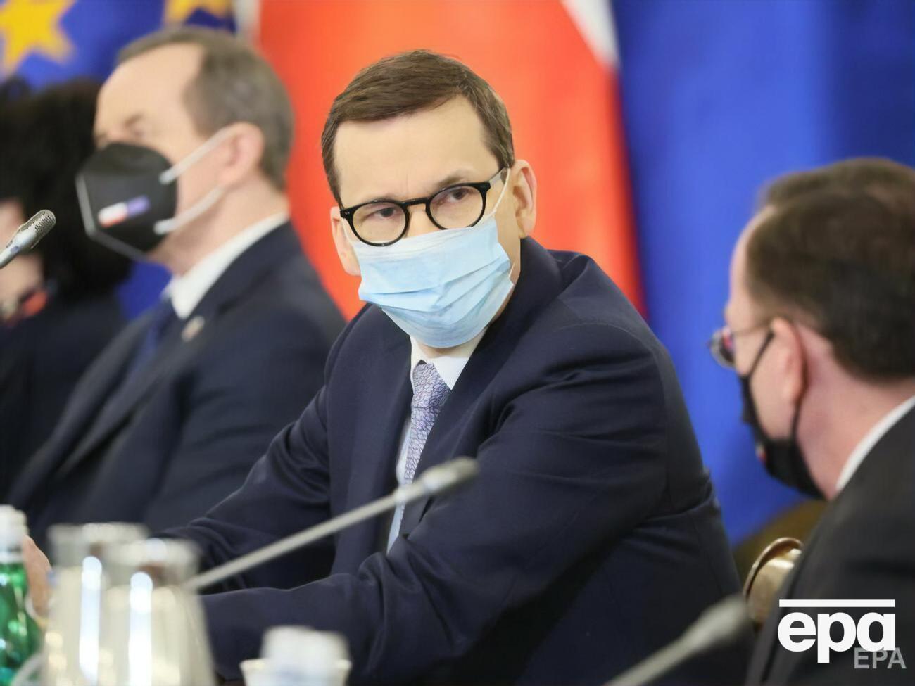 Моравецкий подчеркнул, что предоставленная Польшей помощь будет носить оборонительный характер