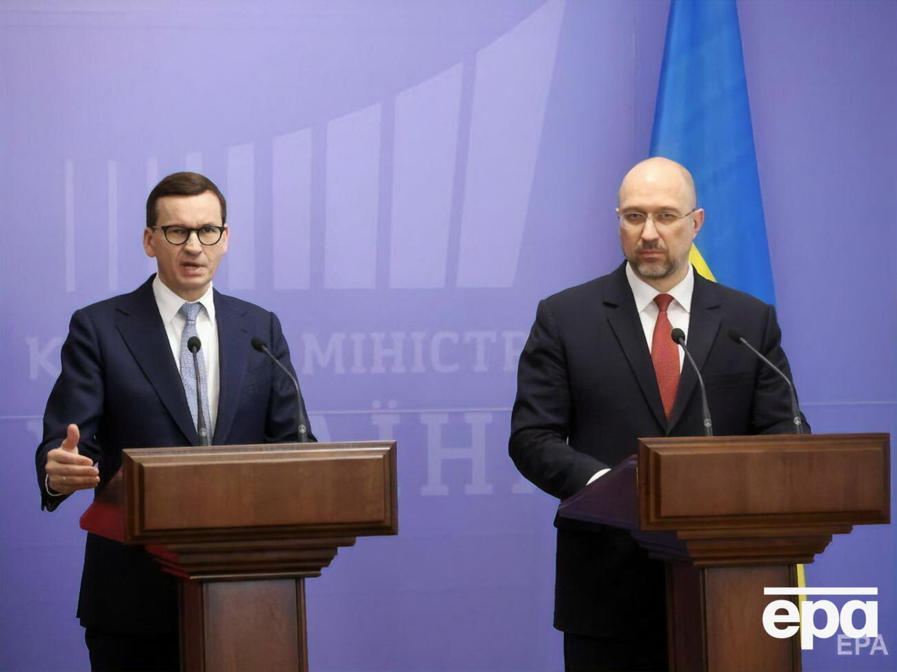 Моравецький 1 лютого в Києві зустрівся зі Шмигалем