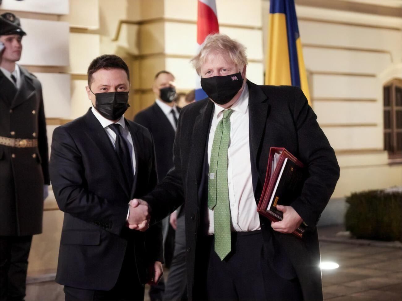 Зеленський та Джонсон провели зустріч у Києві