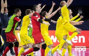 Збірна України з футзалу вперше за 17 років вийшла до півфіналу Євро
