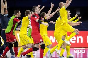 Збірна України з футзалу вперше за 17 років вийшла до півфіналу Євро