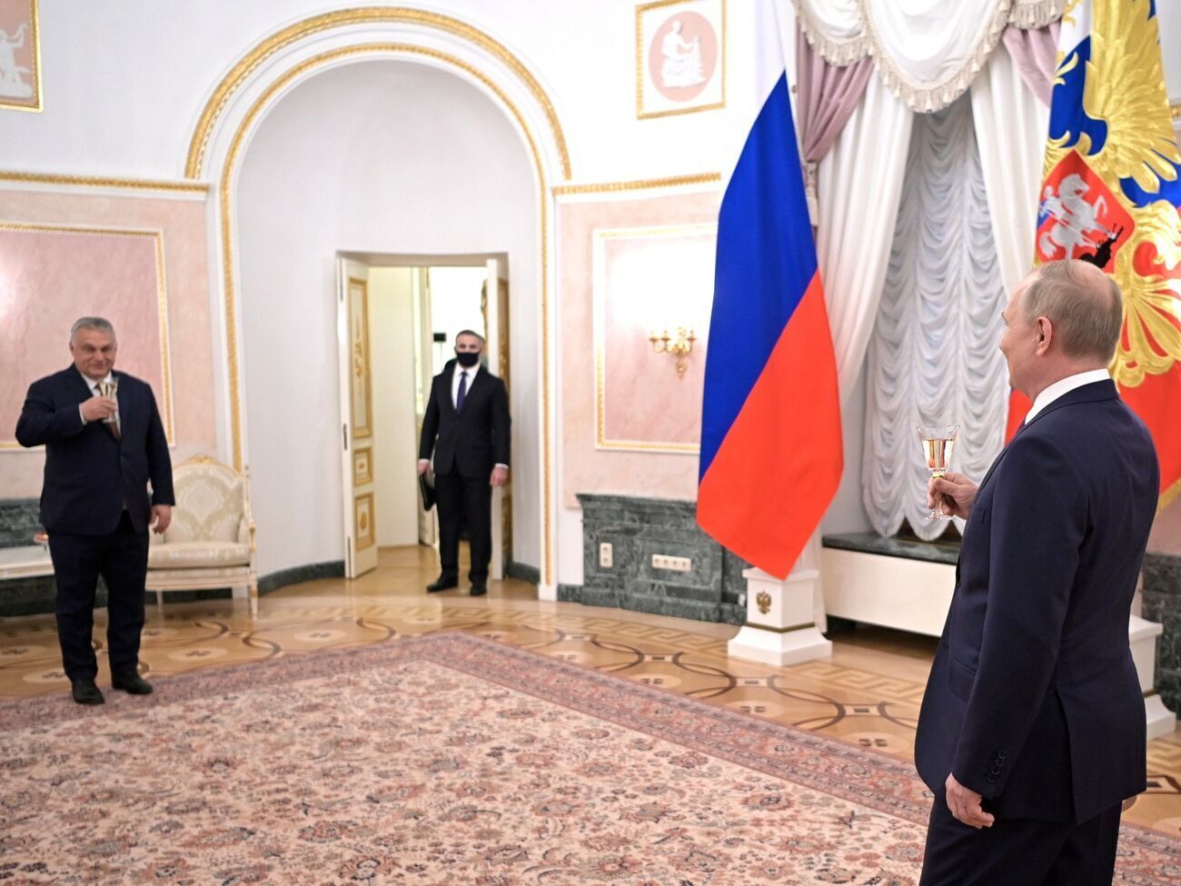 Орбан і Путін зустрілися в Москві 1 лютого