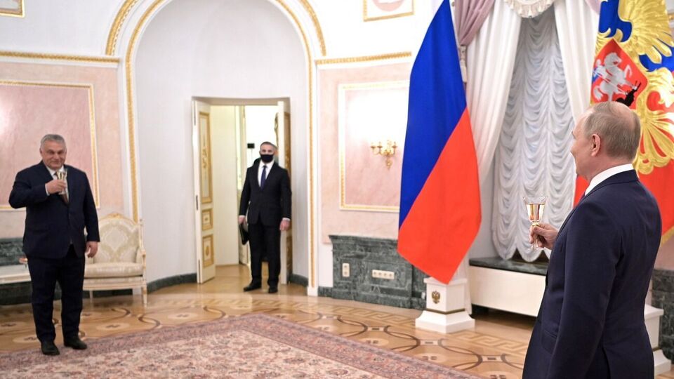 Орбан і Путін зустрілися в Москві 1 лютого