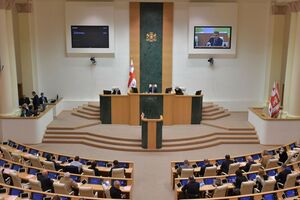 За резолюцию проголосовали 74 депутата, голосов против не было