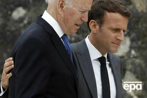 Байден и Макрон говорили об усилиях по сдерживанию РФ, отметили в Белом доме