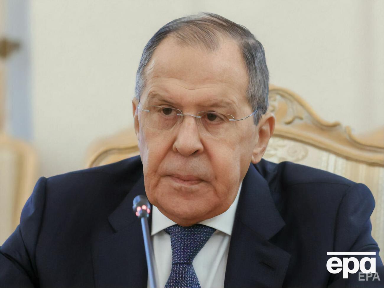Лавров: Ми вже замислилися над евакуацією персоналу дипломатичних установ РФ з України