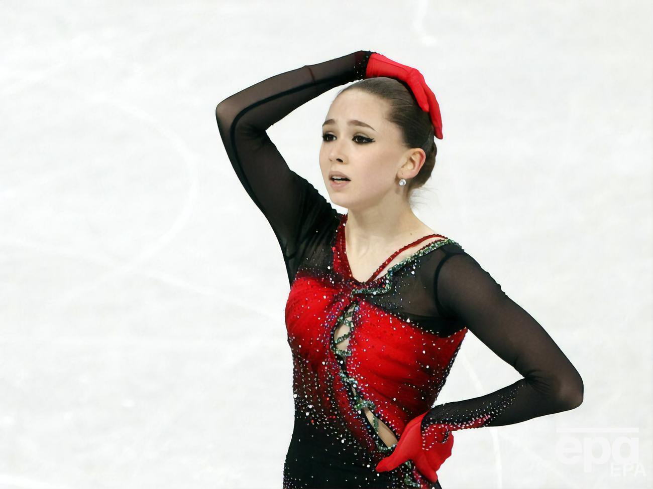 Валієва стала першою фігуристкою, яка виконала четверний стрибок на Олімпійських іграх