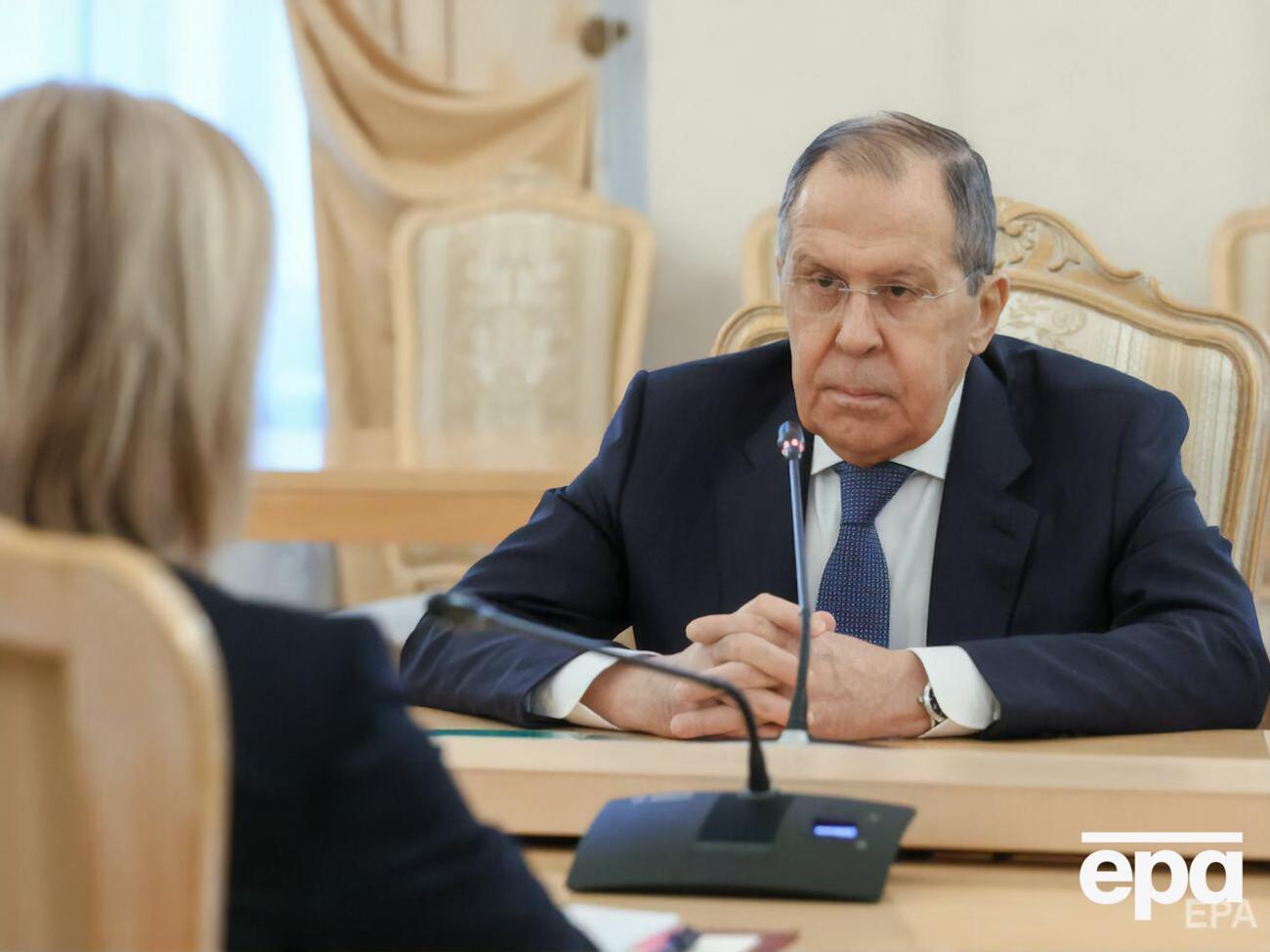 Якби сталося вторгнення РФ в Україну, тоді українці стали б боротися, сказала Трасс на спільній пресконференції з Лавровим