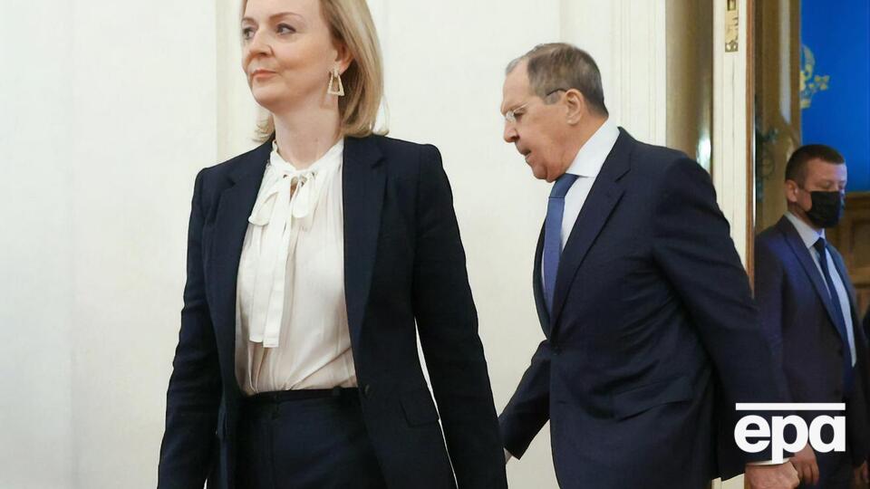 Трасс відповіла Лаврову, що на переговорах чітко проговорила позицію Великобританії щодо ситуації навколо України