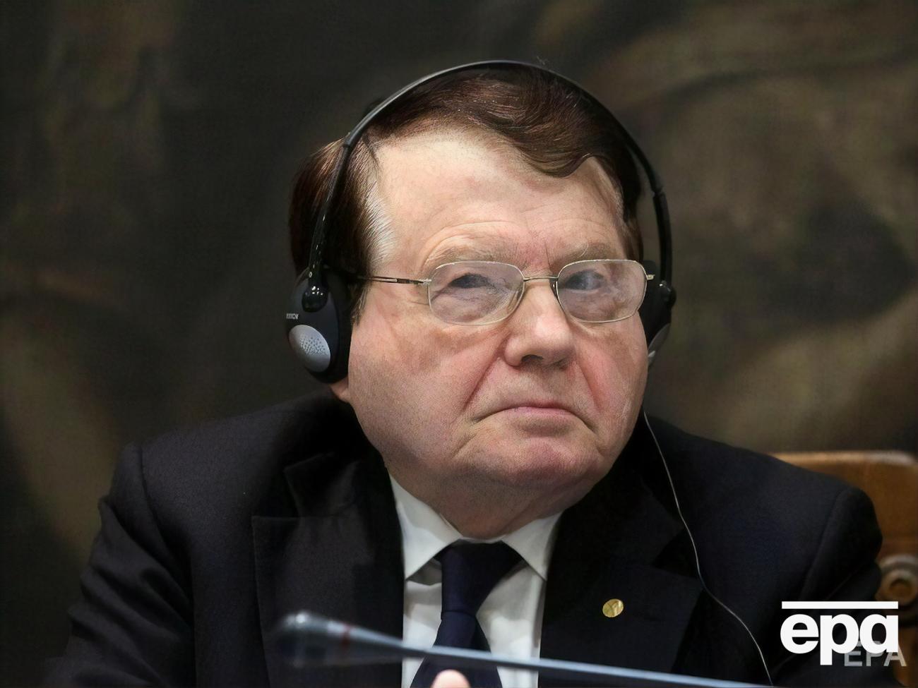 Монтанье умер 8 февраля в окружении детей